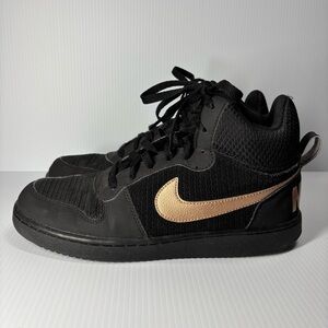 Nike Shoes Womens 10 Basketball Practice Training Court Borough Mid Premium Lace
